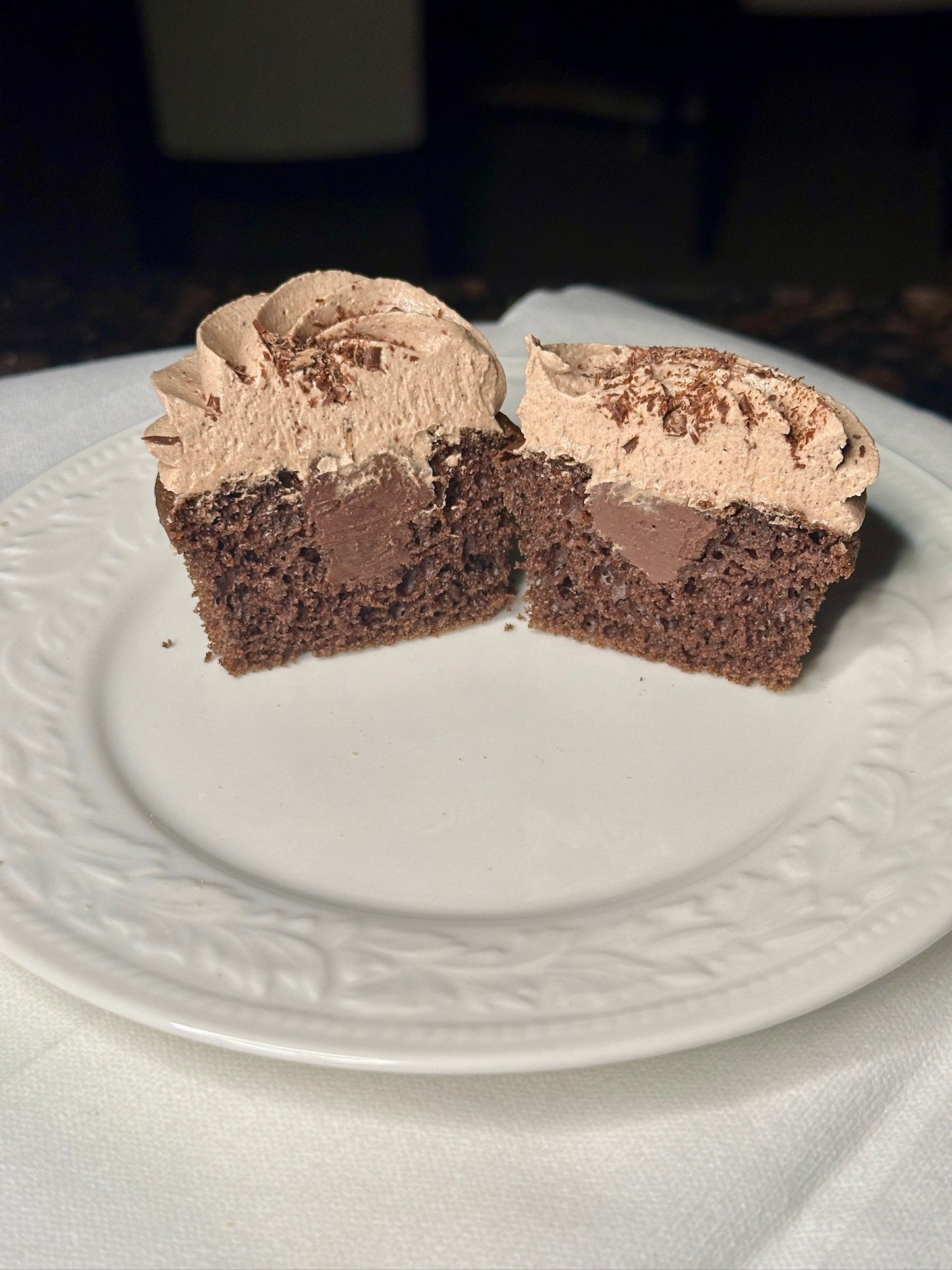 Triple Chocolate Cupcake