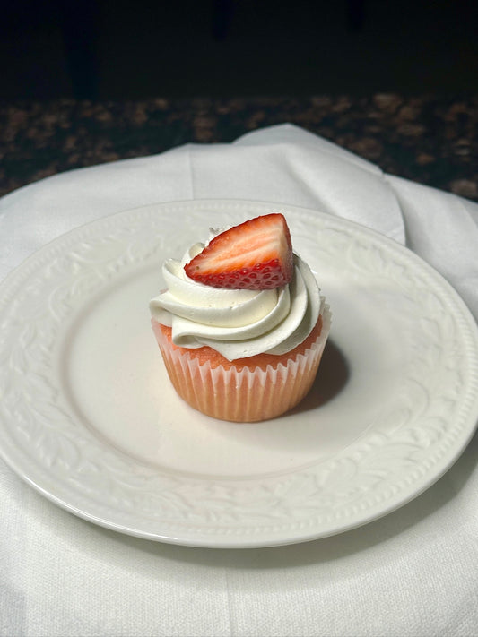 Strawberry Shortcake Cupcake